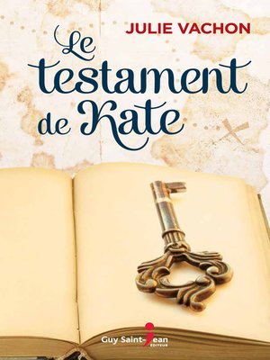 cover image of Le testament de Kate